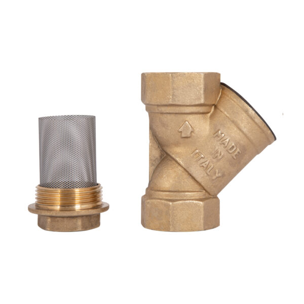 Фільтр косий Icma №50 грубої очистки 1 1/4"ВВ латунний 83050AG05 Фільтр косий Icma №50 грубої очистки 1 1/4"ВВ латунний 83050AG05