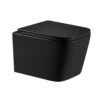 Унітаз підвісний Qtap Crow Ultra Quiet 485×340×290 мм, Matt Black, з сидінням Slim Duroplast/ Soft-close/ Quick Release Унітаз підвісний Qtap Crow Ultra Quiet 485×340×290 мм, Matt Black, з сидінням Slim Duroplast/ Soft-close/ Quick Release