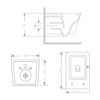 Унітаз підвісний Qtap Crow Ultra Quiet 485×340×290 мм, Matt Black, з сидінням Slim Duroplast/ Soft-close/ Quick Release Унітаз підвісний Qtap Crow Ultra Quiet 485×340×290 мм, Matt Black, з сидінням Slim Duroplast/ Soft-close/ Quick Release