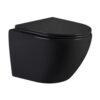 Унітаз підвісний Qtap Jay Ultra Quiet 485х360х320 мм, Matt Black, сидінням Slim Duroplast/ Soft-close/ Quick Relase QT07335177MB Унітаз підвісний Qtap Jay Ultra Quiet 485х360х320 мм, Matt Black, сидінням Slim Duroplast/ Soft-close/ Quick Relase QT07335177MB