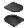 Унітаз підвісний Qtap Jay Ultra Quiet 485х360х320 мм, Matt Black, сидінням Slim Duroplast/ Soft-close/ Quick Relase QT07335177MB Унітаз підвісний Qtap Jay Ultra Quiet 485х360х320 мм, Matt Black, сидінням Slim Duroplast/ Soft-close/ Quick Relase QT07335177MB