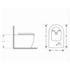 Біде підлогове Qtap Jay 560х360х410 мм, White QT07443375W Біде підлогове Qtap Jay 560х360х410 мм, White QT07443375W