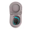 Унітаз підвісний Robin Ultra Quiet 490×365×325 мм, Stone Grey, з сидінням Slim Duroplast / Soft-close / Quick Release Унітаз підвісний Robin Ultra Quiet 490×365×325 мм, Stone Grey, з сидінням Slim Duroplast / Soft-close / Quick Release