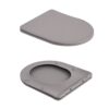 Унітаз підвісний Robin Ultra Quiet 490×365×325 мм, Stone Grey, з сидінням Slim Duroplast / Soft-close / Quick Release Унітаз підвісний Robin Ultra Quiet 490×365×325 мм, Stone Grey, з сидінням Slim Duroplast / Soft-close / Quick Release