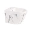 Біде підвісне Qtap Robin 515x370x350 мм, Marble QT13551381GMR Біде підвісне Qtap Robin 515x370x350 мм, Marble QT13551381GMR