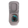 Унитаз подвесной Tern Ultra Quiet 490×365×325 мм, Stone Grey, c сиденьем Slim Duroplast / Soft-close / Quick Release Унітаз підвісний Tern Ultra Quiet 490×365×325 мм, Stone Grey, з сидінням Slim Duroplast / Soft-close / Quick Release