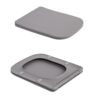 Унитаз подвесной Tern Ultra Quiet 490×365×325 мм, Stone Grey, c сиденьем Slim Duroplast / Soft-close / Quick Release Унітаз підвісний Tern Ultra Quiet 490×365×325 мм, Stone Grey, з сидінням Slim Duroplast / Soft-close / Quick Release
