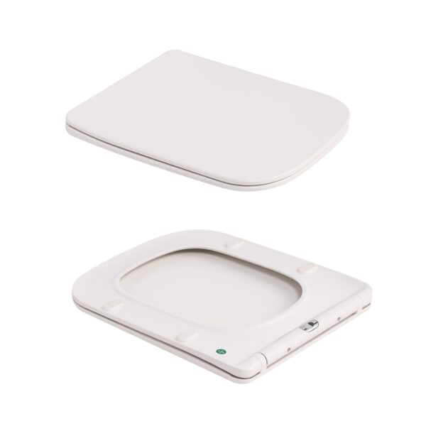 Унитаз подвесной Tern Ultra Quiet 490×365×325 мм, Marble, c сиденьем Slim Duroplast / Soft-close / Quick Release QT17332303ASMR Унітаз підвісний Tern Ultra Quiet 490×365×325 мм, Marble, з сидінням Slim Duroplast / Soft-close / Quick Release QT17332303ASMR