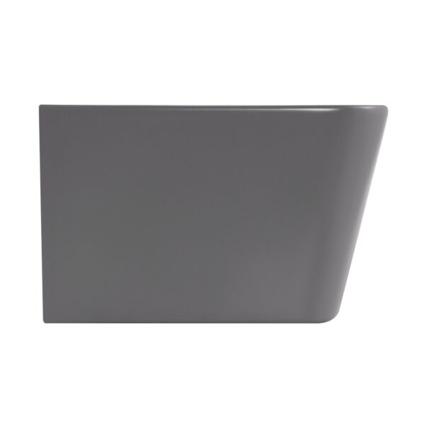 Біде підвісне Qtap Tern 520x350x330 мм, Stone grey QT17551303GSG Біде підвісне Qtap Tern 520x350x330 мм, Stone grey QT17551303GSG