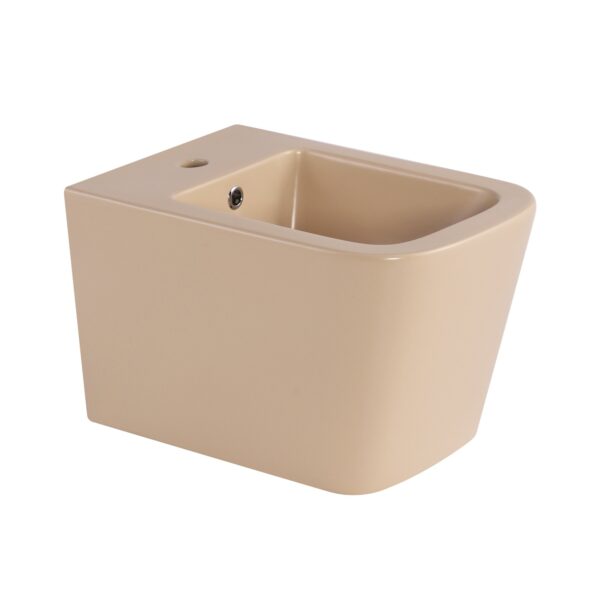 Біде підвісне Qtap Tern 520x350x330 мм, Beige QT17551303GSB Біде підвісне Qtap Tern 520x350x330 мм, Beige QT17551303GSB