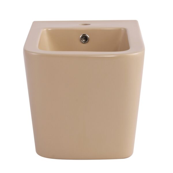 Біде підвісне Qtap Tern 520x350x330 мм, Beige QT17551303GSB Біде підвісне Qtap Tern 520x350x330 мм, Beige QT17551303GSB