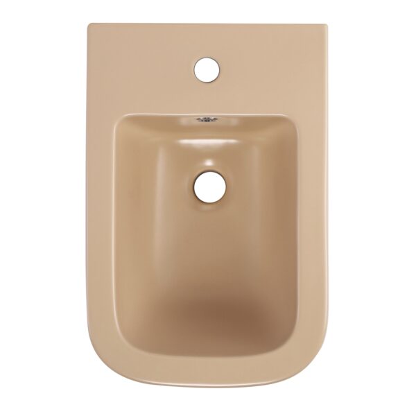 Біде підвісне Qtap Tern 520x350x330 мм, Beige QT17551303GSB Біде підвісне Qtap Tern 520x350x330 мм, Beige QT17551303GSB
