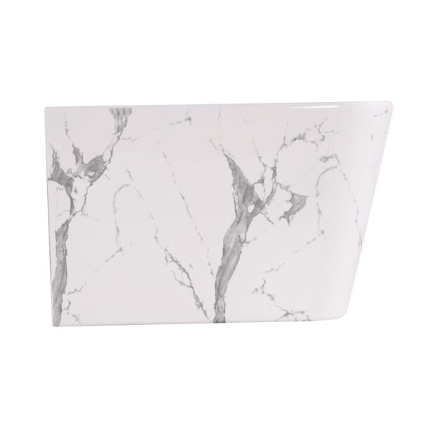 Біде підвісне Qtap Tern 520x350x330 мм, Marble QT17551303GMR Біде підвісне Qtap Tern 520x350x330 мм, Marble QT17551303GMR
