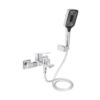 Смеситель для ванны Qtap Capricorn с душевым гарнитуром Chrome (k35) QTCAP3060102C48222 Змішувач для ванни Qtap Capricorn з душовим гарнітуром Chrome (k35) QTCAP3060102C48222