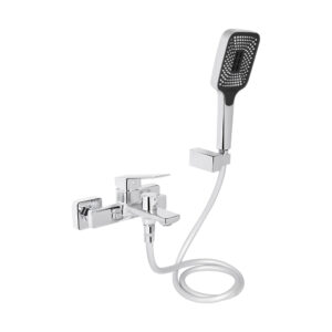 Смеситель для ванны Qtap Capricorn с душевым гарнитуром Chrome (k35) QTCAP3060102C48222 Змішувач для ванни Qtap Capricorn з душовим гарнітуром Chrome (k35) QTCAP3060102C48222