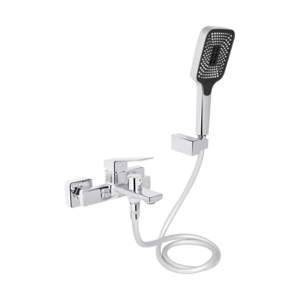 Смеситель для ванны Qtap Capricorn с душевым гарнитуром Chrome (k35) QTCAP3060102C48222 Змішувач для ванни Qtap Capricorn з душовим гарнітуром Chrome (k35) QTCAP3060102C48222