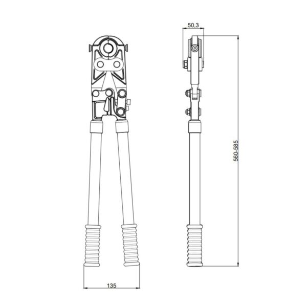 Інструмент для прес-фітинга Thermo Alliance d16-32 ручний STD-402 Інструмент для прес-фітинга Thermo Alliance d16-32 ручний STD-402