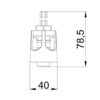 Насадка для зняття фаски та калібрування Thermo Alliance м/п труби d26 STD-407 Насадка для зняття фаски та калібрування Thermo Alliance м/п труби d26 STD-407