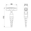 Калібратор з тріскачкою Thermo Alliance для м/п труб d16-32 STD-404