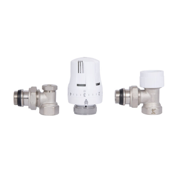 Термостатичний набір Thermo Alliance Standart кутовий 1/2" TAS352W15 Термостатичний набір Thermo Alliance Standart кутовий 1/2" TAS352W15