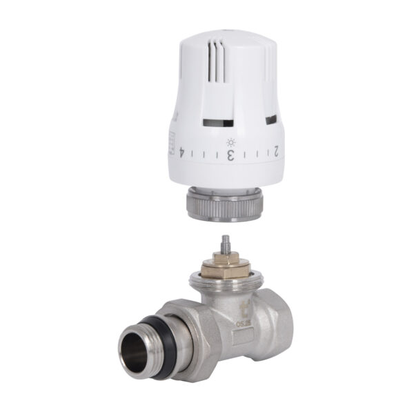 Термостатичний набір Thermo Alliance Standart прямий 1/2" TAS353W15 Термостатичний набір Thermo Alliance Standart прямий 1/2" TAS353W15