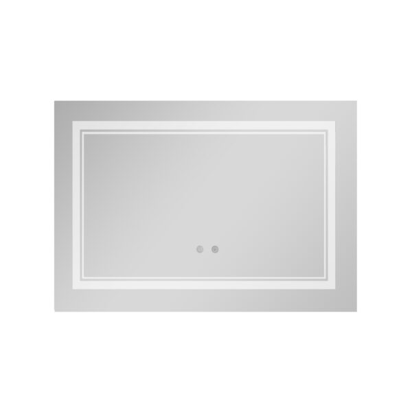 Зеркало Qtap Cardinal (CA1) 800х600 с LED-подсветкой Touch, с антизапотеванием, с диммером, рег. темп цвета (3000-6500K) Дзеркало Qtap Cardinal (CA1) 800х600 з LED-підсвічуванням Touch, з антизапотіванням, з димером, рег. темп. кольору (3000-6500K)