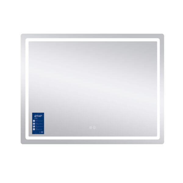 Дзеркало Qtap Mideya MI1) 1200х800 з LED-підсвічуванням Touch, з антизапотіванням, димером, рег. яскравості QT2078F12080 Дзеркало Qtap Mideya MI1) 1200х800 з LED-підсвічуванням Touch, з антизапотіванням, димером, рег. яскравості QT2078F12080
