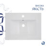 Комплект Albatross: Раковина врізна меблева 620x460x180 мм, White, прямокутна + Донний клапан Pop-up PU02O Комплект Albatross: Раковина врізна меблева 620x460x180 мм, White, прямокутна + Донний клапан Pop-up PU02O