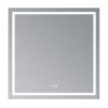Дзеркало Qtap Mideya (MI1) 800x800 з LED-підсвічуванням Touch, з антизапотіванням, димером, рег. яскравості QT2078NCF808048477 Дзеркало Qtap Mideya (MI1) 800x800 з LED-підсвічуванням Touch, з антизапотіванням, димером, рег. яскравості QT2078NCF808048477