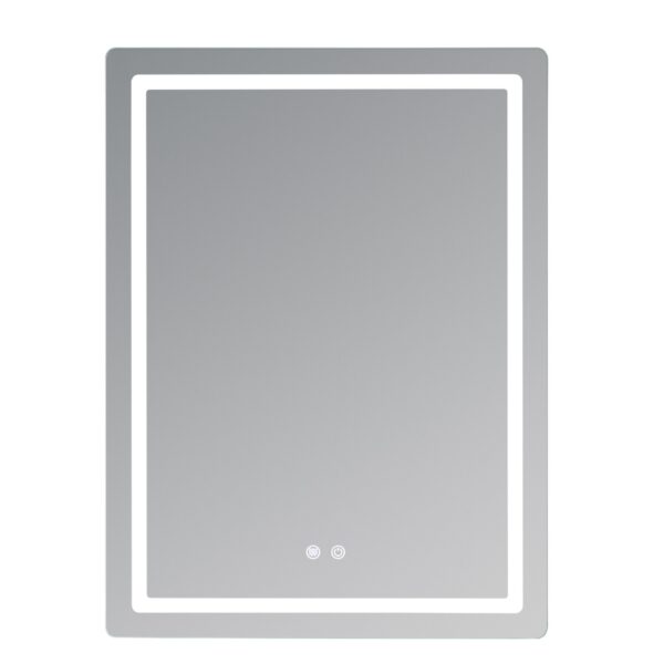 Зеркало Qtap Mideya (MI2) 600х800 с LED-подсветкой Touch, с антизапотеванием, диммером, рег. яркости QT2078F6080 Дзеркало Qtap Mideya (MI2) 600х800 з LED-підсвічуванням Touch, з антизапотіванням, димером, рег. яскравості QT2078F6080