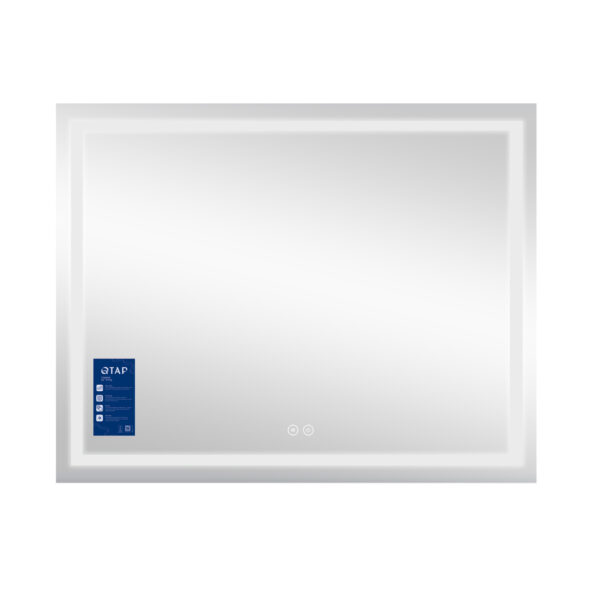 Дзеркало Qtap Mideya (MI1) 1000х700 з LED-підсвічуванням Touch, з антизапотіванням, димером, рег. яскравості QT2078NCF10070 Дзеркало Qtap Mideya (MI1) 1000х700 з LED-підсвічуванням Touch, з антизапотіванням, димером, рег. яскравості QT2078NCF10070