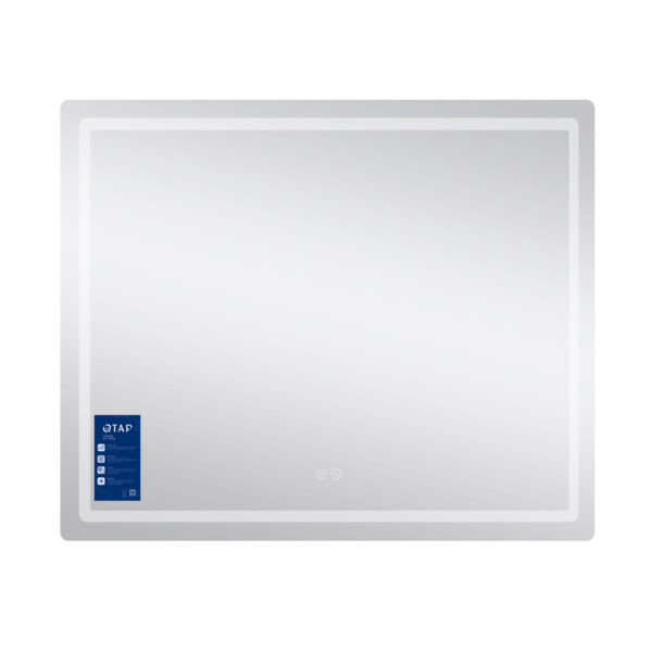Зеркало Qtap Mideya (MI2) 900х700 с LED-подсветкой Touch, с антизапотеванием, с диммером, рег. яркости QT2078NCF9070 Дзеркало Qtap Mideya (MI2) 900х700 з LED-підсвічуванням Touch, з антизапотіванням, з димером, рег. яскравості QT2078NCF9070