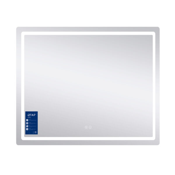 Зеркало Qtap Mideya (MI2) 900х700 с LED-подсветкой Touch, с антизапотеванием, с диммером, рег. яркости QT2078NCF9070 Дзеркало Qtap Mideya (MI2) 900х700 з LED-підсвічуванням Touch, з антизапотіванням, з димером, рег. яскравості QT2078NCF9070