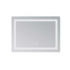 Дзеркало Lidz Kubis (KU2) 700х500 з LED-підсвічуванням Touch, з антизапотіванням, з димером, рег. яскравості LD78LF90448486