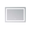 Дзеркало Lidz Kubis (KU2) 700х500 з LED-підсвічуванням Touch, з антизапотіванням, з димером, рег. яскравості LD78LF90448486