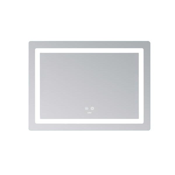 Дзеркало Lidz Kubis (KU2) 700х500 з LED-підсвічуванням Touch, з антизапотіванням, з димером, рег. яскравості LD78LF90448486