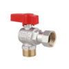 Кран кульовий Thermo Alliance Standart 3/4"ВЗ кутовий, PN40, з накидною гайкою TAS224W20 Кран кульовий Thermo Alliance Standart 3/4"ВЗ кутовий, PN40, з накидною гайкою TAS224W20