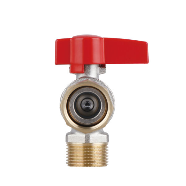 Кран кульовий Thermo Alliance Standart 3/4"ВЗ кутовий, PN40, з накидною гайкою TAS224W20 Кран кульовий Thermo Alliance Standart 3/4"ВЗ кутовий, PN40, з накидною гайкою TAS224W20