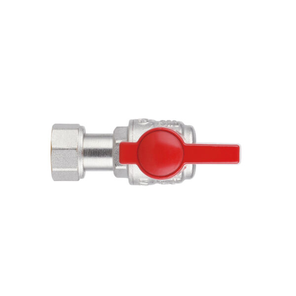 Кран кульовий Thermo Alliance Standart 1/2"ВВ кутовий, PN40, з накидною гайкою TAS223W15 Кран кульовий Thermo Alliance Standart 1/2"ВВ кутовий, PN40, з накидною гайкою TAS223W15
