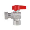 Кран кульовий Thermo Alliance Standart 3/4"ВВ кутовий, PN40, з накидною гайкою TAS223W20 Кран кульовий Thermo Alliance Standart 3/4"ВВ кутовий, PN40, з накидною гайкою TAS223W20