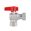 Кран кульовий Thermo Alliance Standart 3/4"ВВ кутовий, PN40, з накидною гайкою TAS223W20 Кран кульовий Thermo Alliance Standart 3/4"ВВ кутовий, PN40, з накидною гайкою TAS223W20