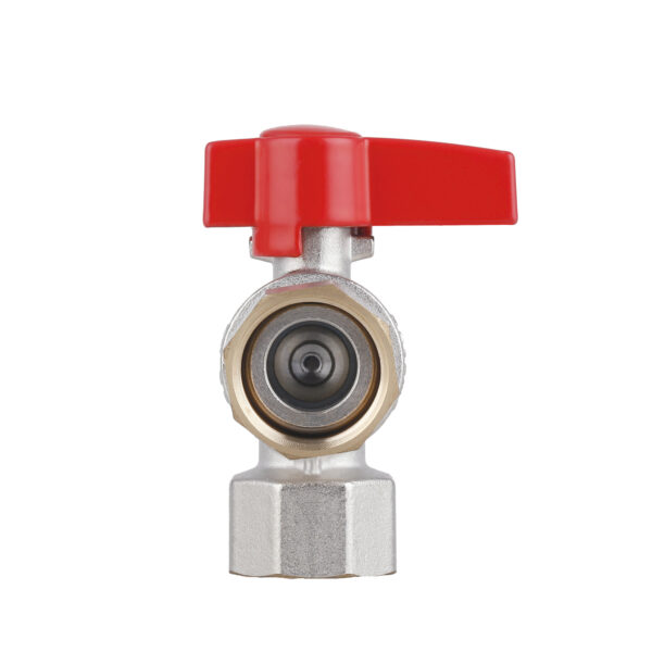 Кран кульовий Thermo Alliance Standart 3/4"ВВ кутовий, PN40, з накидною гайкою TAS223W20 Кран кульовий Thermo Alliance Standart 3/4"ВВ кутовий, PN40, з накидною гайкою TAS223W20