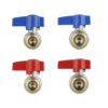 Комплект прямих кранів Thermo Alliance Standart 1/2"ВН-3/4"ВН з накидною гайкою для підключення котла TAS262RBW1520