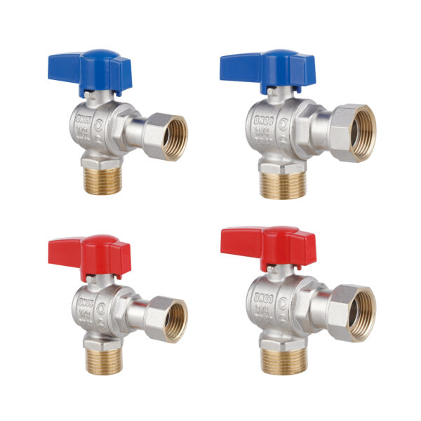 Комплект кутовий кранів Thermo Alliance Standart 1/2"ВН -3/4"ВН з накидною гайкою для підключення котла TAS225RBW1520 Комплект кутовий кранів Thermo Alliance Standart 1/2"ВН -3/4"ВН з накидною гайкою для підключення котла TAS225RBW1520