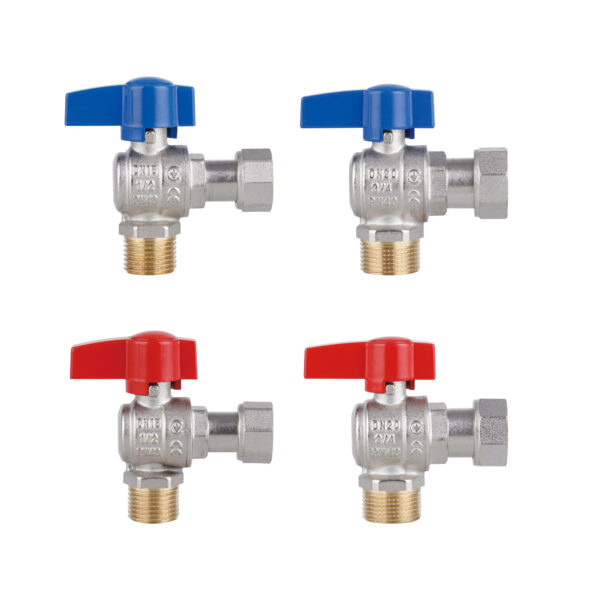 Комплект кутовий кранів Thermo Alliance Standart 1/2"ВН -3/4"ВН з накидною гайкою для підключення котла TAS225RBW1520 Комплект кутовий кранів Thermo Alliance Standart 1/2"ВН -3/4"ВН з накидною гайкою для підключення котла TAS225RBW1520