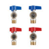 Комплект кутовий кранів Thermo Alliance Standart 1/2"ВН -3/4"ВН з накидною гайкою для підключення котла TAS225RBW1520 Комплект кутовий кранів Thermo Alliance Standart 1/2"ВН -3/4"ВН з накидною гайкою для підключення котла TAS225RBW1520