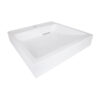 Раковина на пральну машину Qtap Arvin 595x595x115 мм, White QTARV2365WHI48575