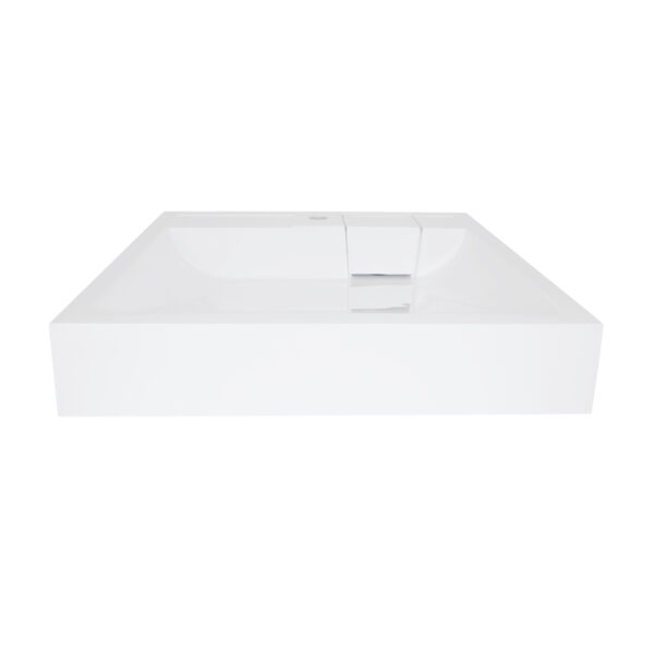 Раковина на пральну машину Qtap Arvin 595x595x115 мм, White QTARV2365WHI48575