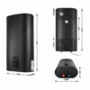 Водонагрівач електричний Thermo Alliance 50 л Black, плоский вертикальний, мокрий ТЕН 2 кВт (0,8+1,2) DT50V20G(PD)/2В Водонагрівач електричний Thermo Alliance 50 л Black, плоский вертикальний, мокрий ТЕН 2 кВт (0,8+1,2) DT50V20G(PD)/2В