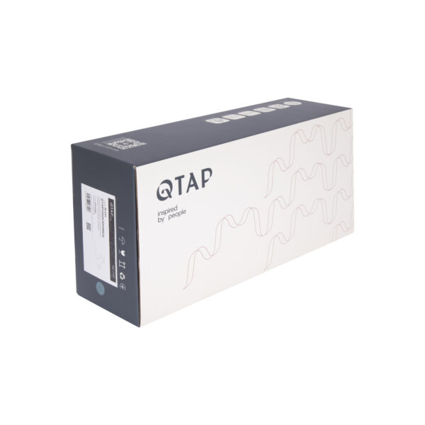 Смеситель для ванны Qtap Arvin с длинным поворотным изливом и душевым гарнитуром QTARV260CRM48641 Chrome Змішувач для ванни Qtap Arvin з довгим поворотним виливом та душовим гарнітуром QTARV260CRM48641 Chrome